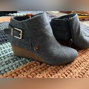 Dr. Scholl’s Create Wedge Booties sz 7